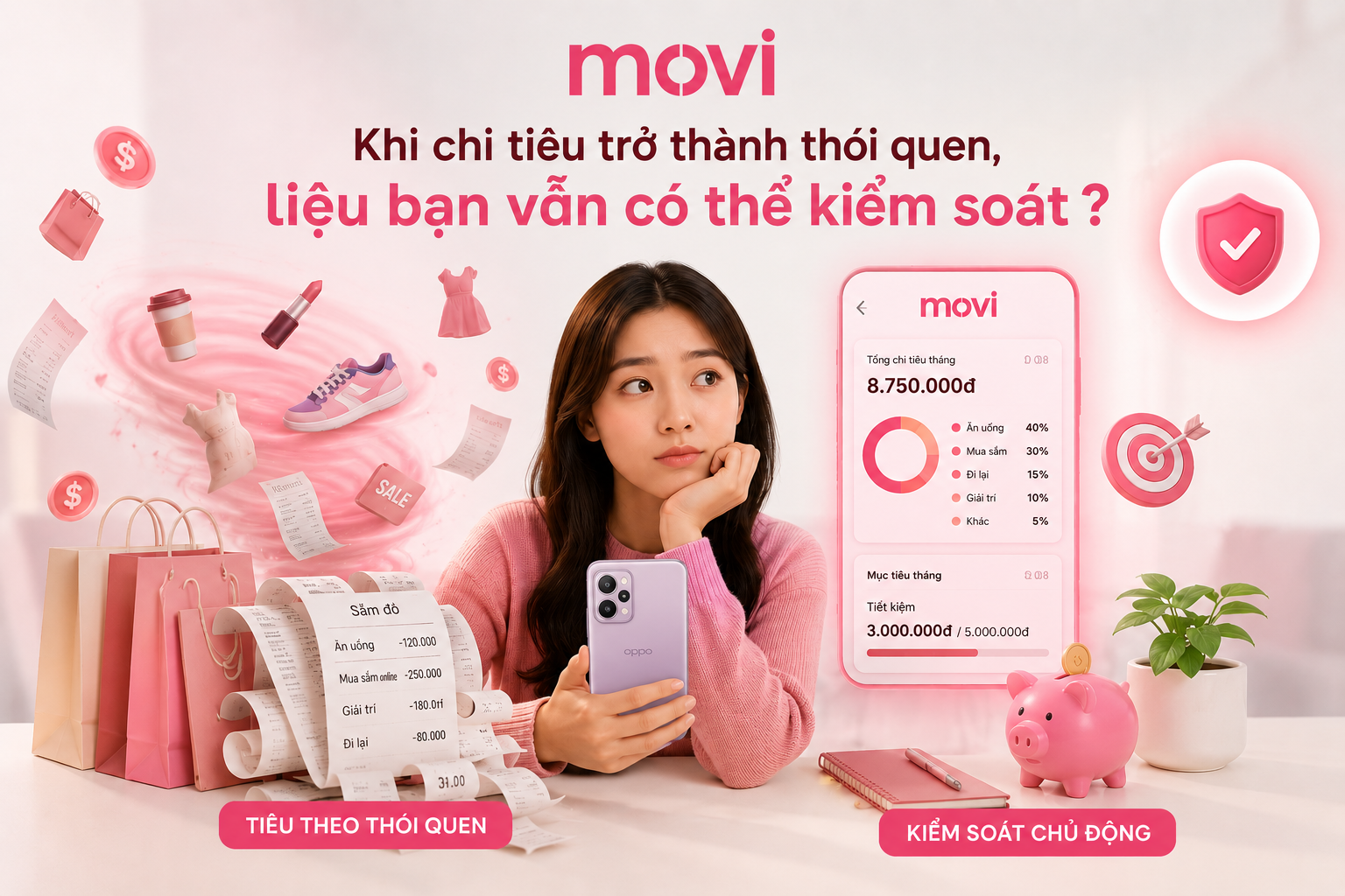 Khi chi tiêu trở thành thói quen, liệu bạn vẫn có thể kiểm soát ?